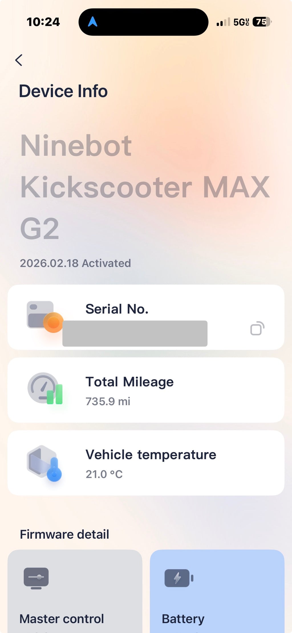 Segway Ninebot Max G2 Electric Scooter - 43 Mile Range, 22 MPH, Apple Find My - Black