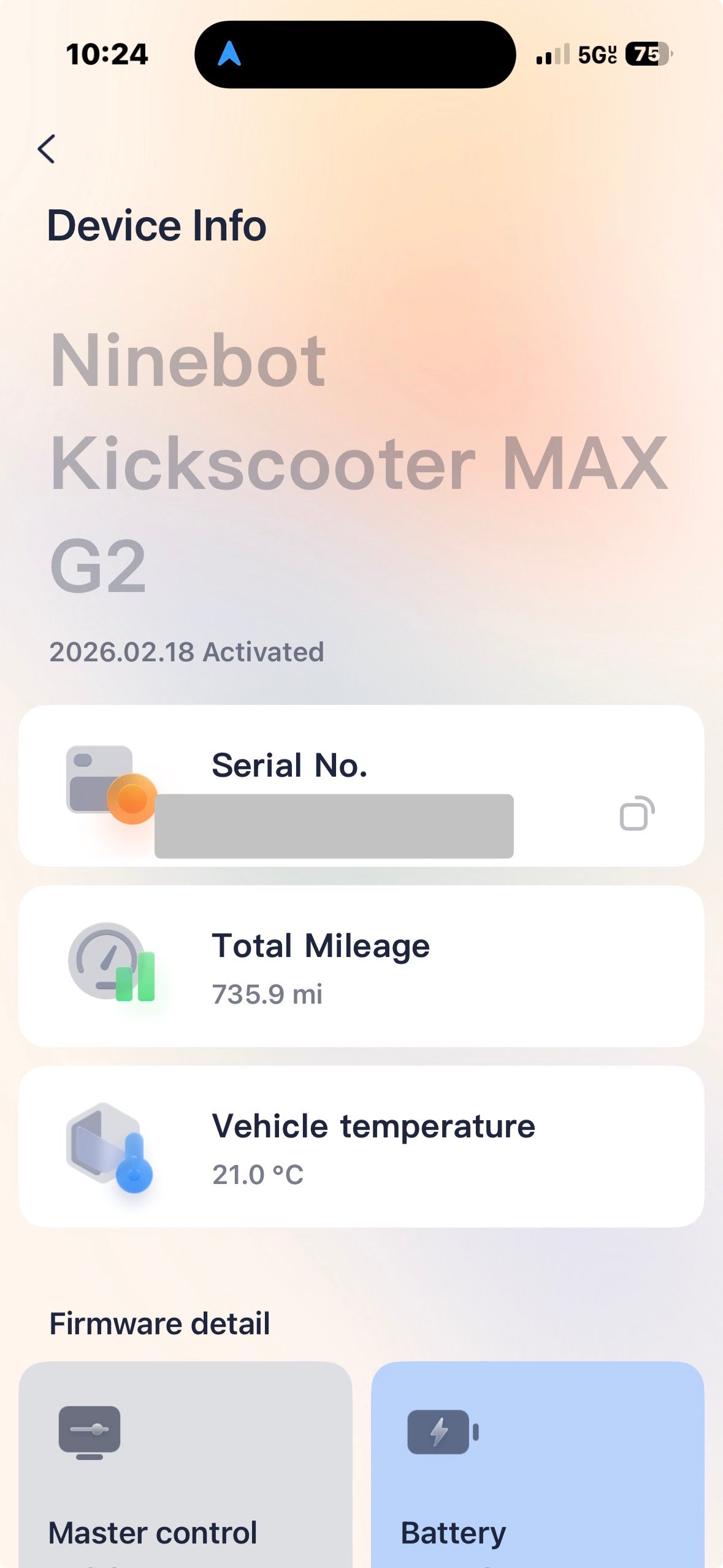 Segway Ninebot Max G2 Electric Scooter - 43 Mile Range, 22 MPH, Apple Find My - Black