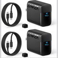 Anker 45W USB-C Fast Charger Block with Cable (2-Pack)