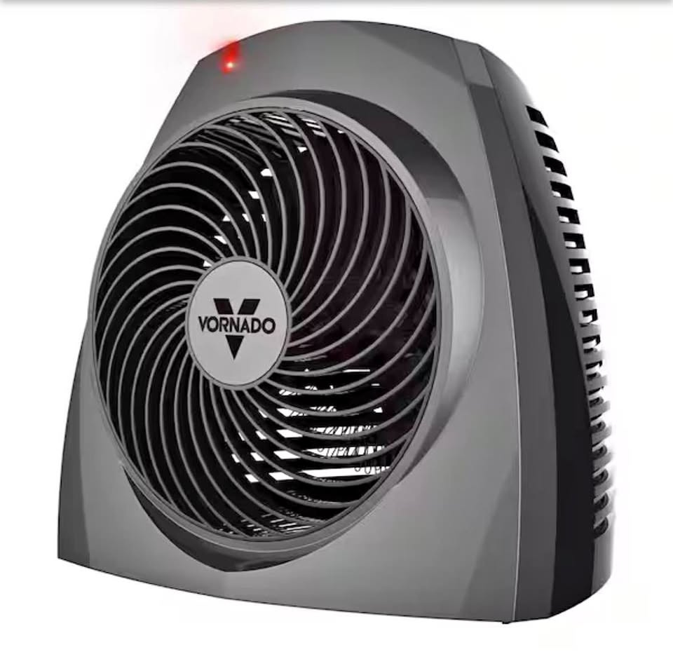 Vornado VH200 1500W Portable Whole Room Space Heater – Charcoal
