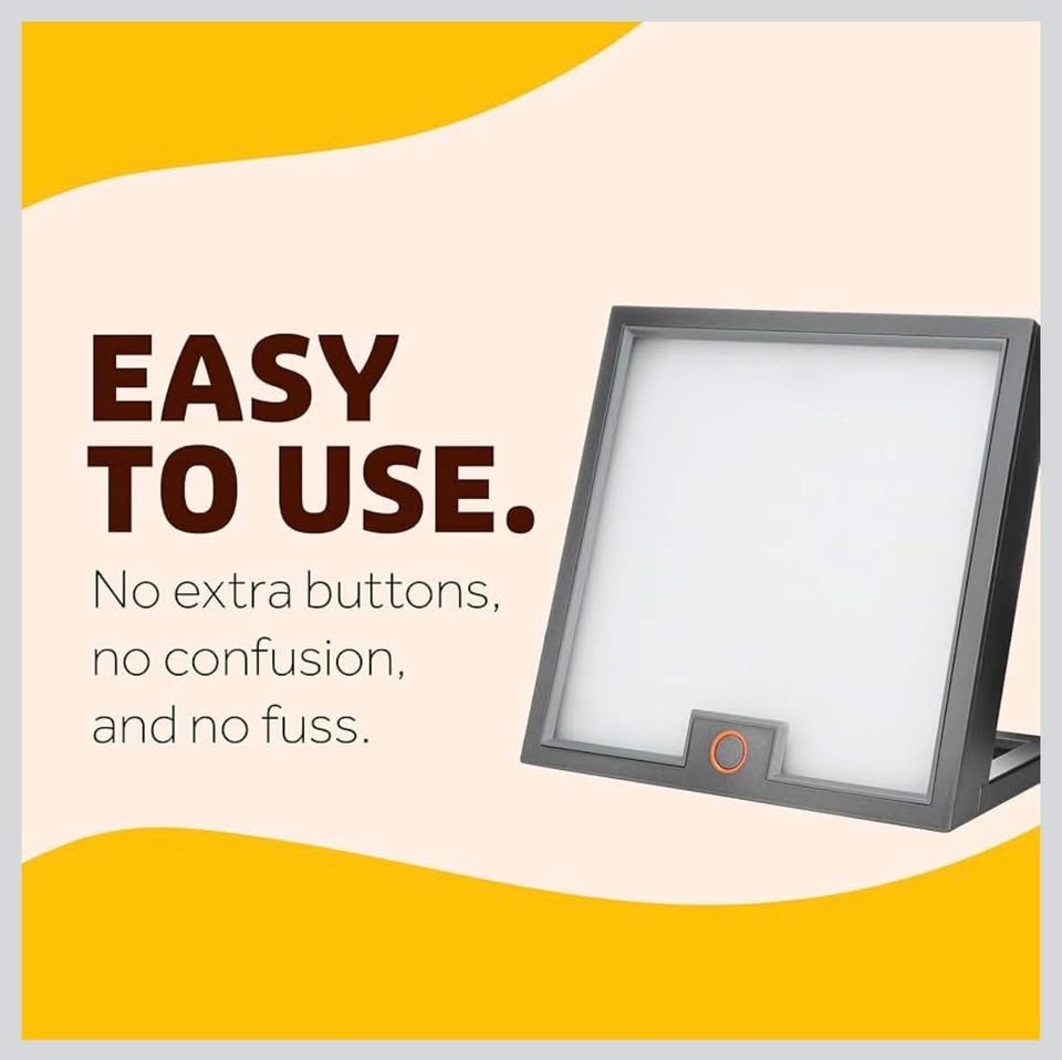 Circadian Optics Lumine Light Therapy Lamp, 10,000 LUX Full Spectrum for Mood, Sleep & Energy