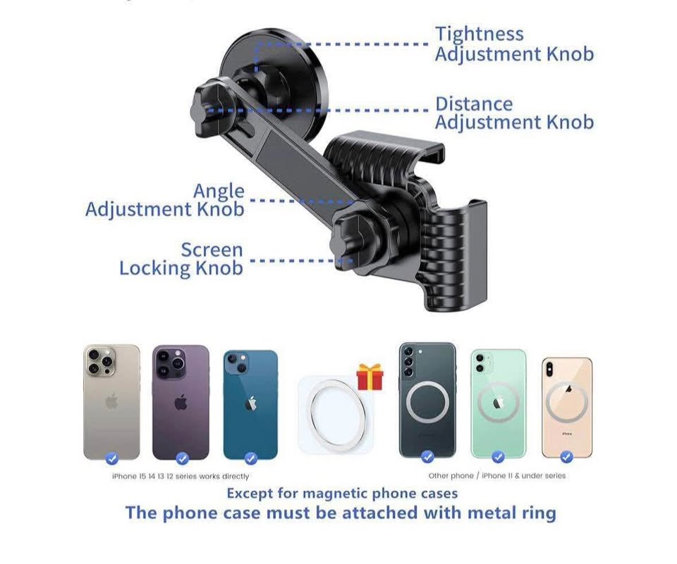 Tesla phone holder