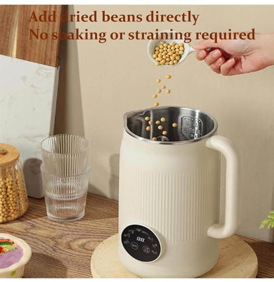 Aenaeder White Multi-Function Soy Milk Maker