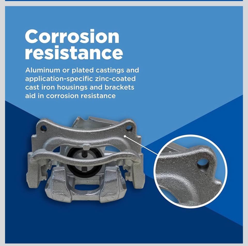 Wagner CN12614SC NEW Semi-Loaded Brake Calipers Compatible with Select Dodge Journey Models