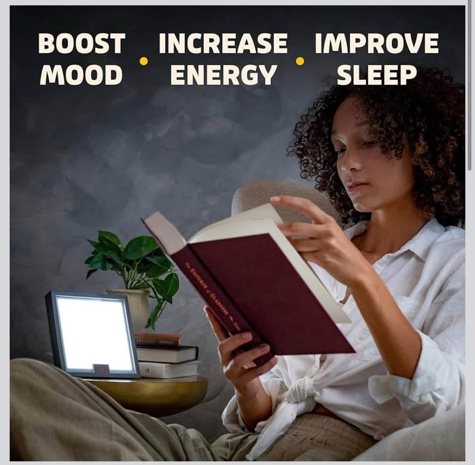 Circadian Optics Lumine Light Therapy Lamp, 10,000 LUX Full Spectrum for Mood, Sleep & Energy