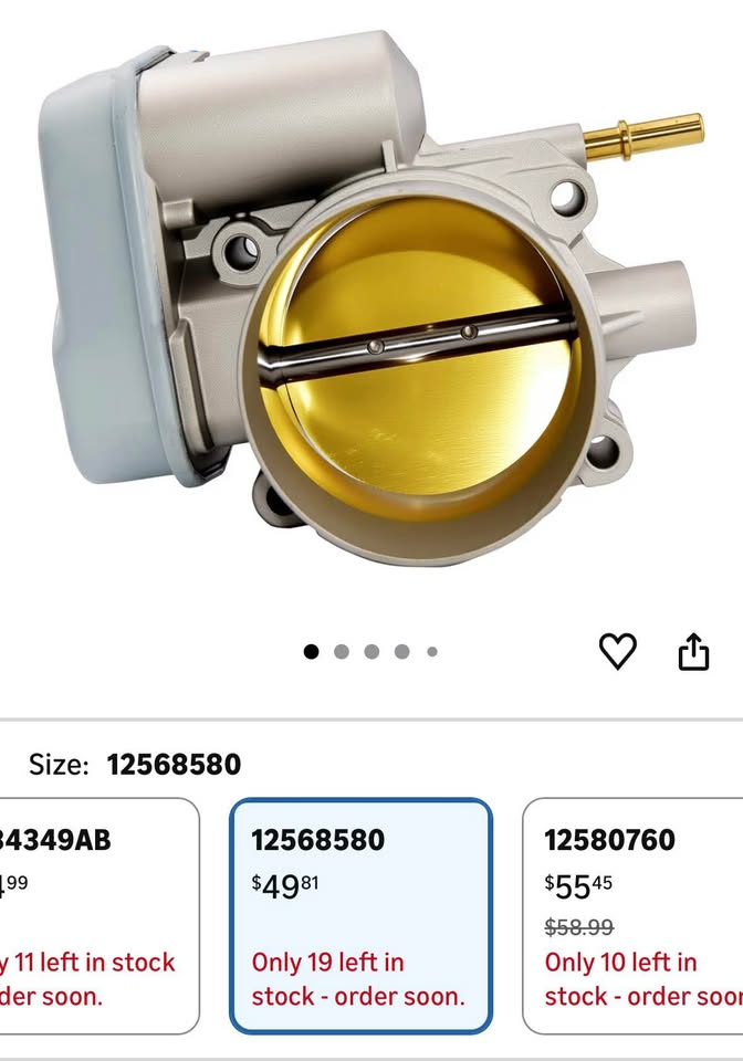 Electronic Throttle Body 12568580 – Chevy/GMC 2003-2007