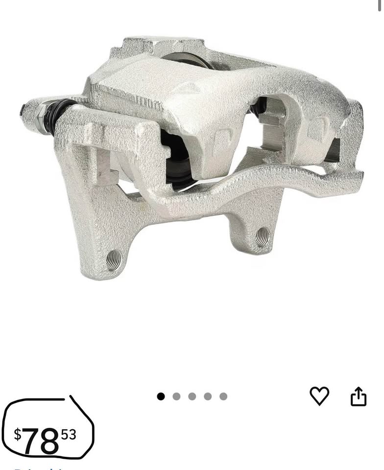 Wagner CN12614SC NEW Semi-Loaded Brake Calipers Compatible with Select Dodge Journey Models