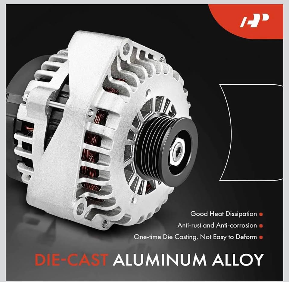 A-Premium 12V 140A Alternator for Chevy/Cadillac/Buick/Pontiac