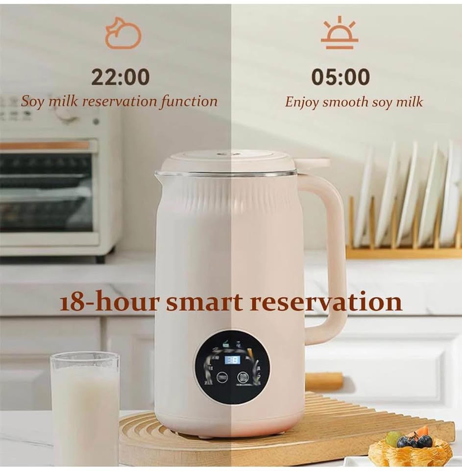 Aenaeder White Multi-Function Soy Milk Maker