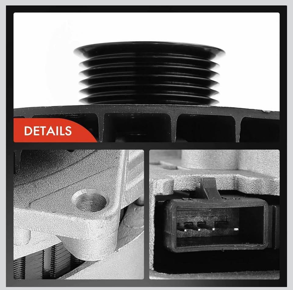 A-Premium 12V 140A Alternator for Chevy/Cadillac/Buick/Pontiac