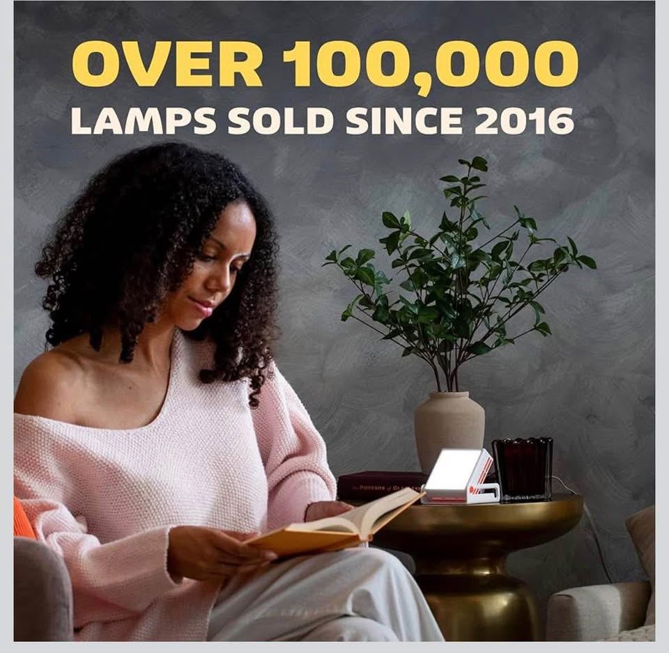 Circadian Optics Lumine Light Therapy Lamp, 10,000 LUX Full Spectrum for Mood, Sleep & Energy