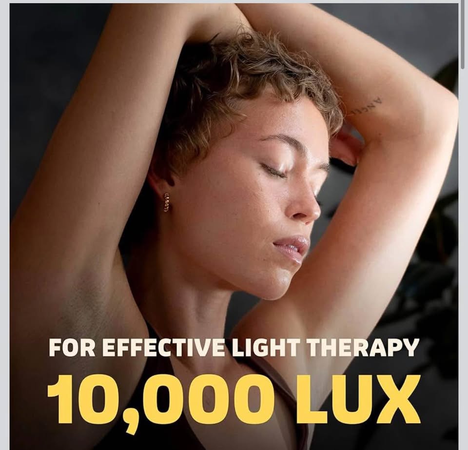 Circadian Optics Lumine Light Therapy Lamp, 10,000 LUX Full Spectrum for Mood, Sleep & Energy