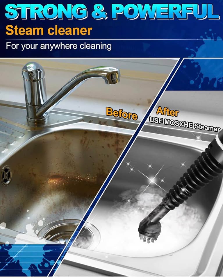 Handheld Steam Cleaner with 11 Accessories for Home & Multi-Surface Cleaning
