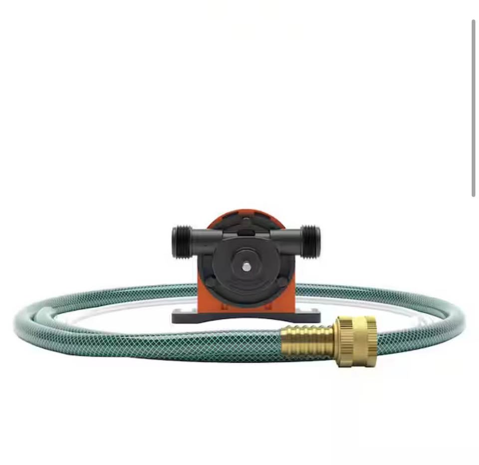 BLACK+DECKER Drill Pump Kit with Intake and Discharge Hose