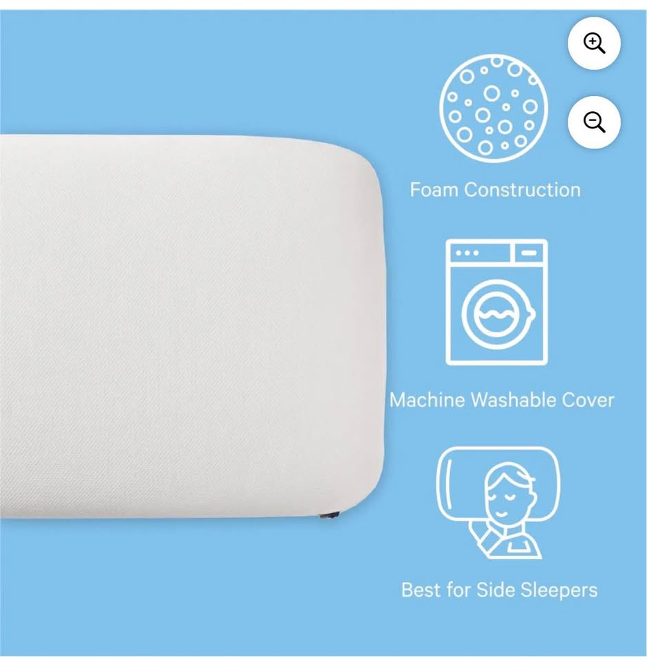 Casper Essential Cooling Foam Pillow, Standard