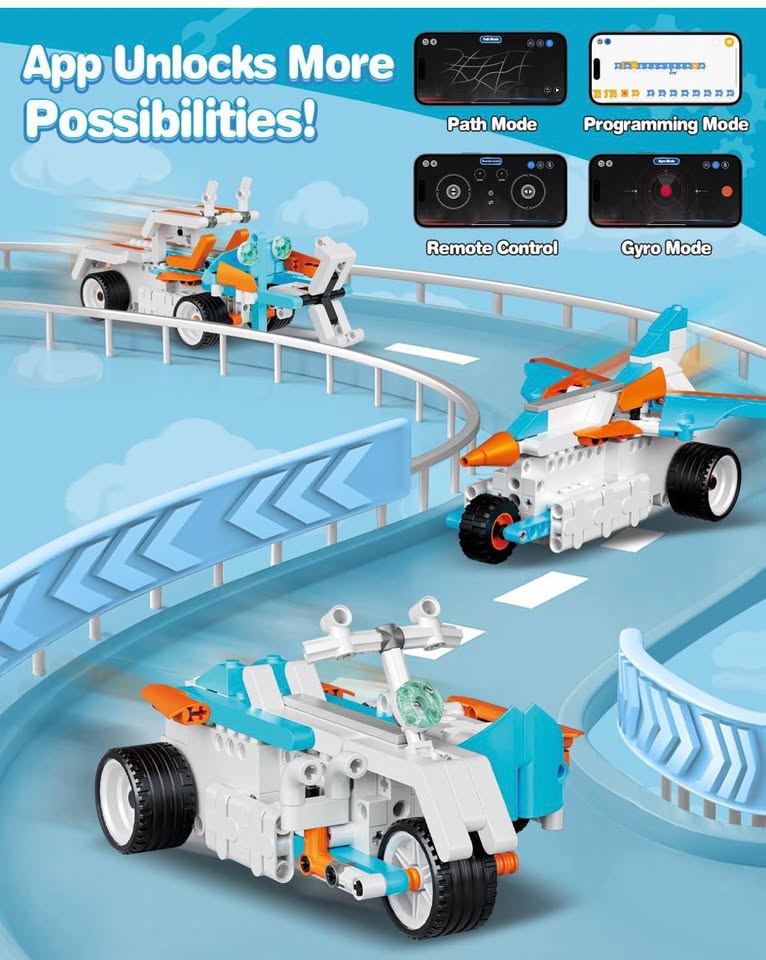 Robot Building Toys for Boys, 12-in-1 STEM Projects for Kids Ages 8-12