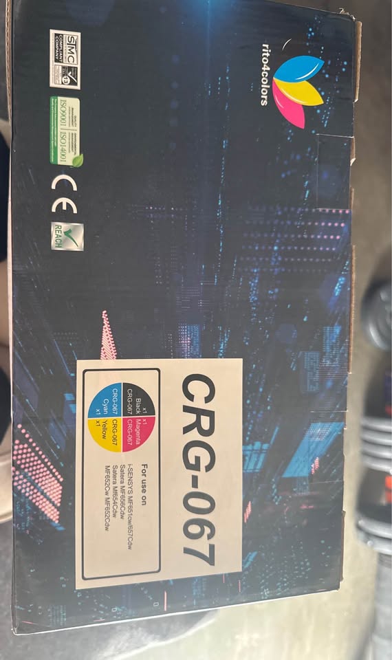 Rito4Colors CRG-067 Compatible Toner Set (CMYK)