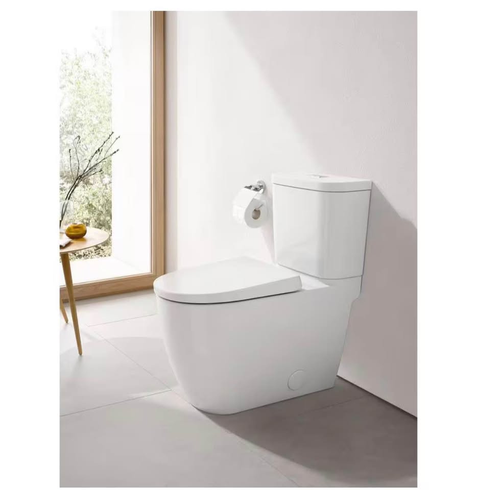 GROHE Essence Dual Flush Toilet Tank, 1.28/1.0 GPF, Alpine White