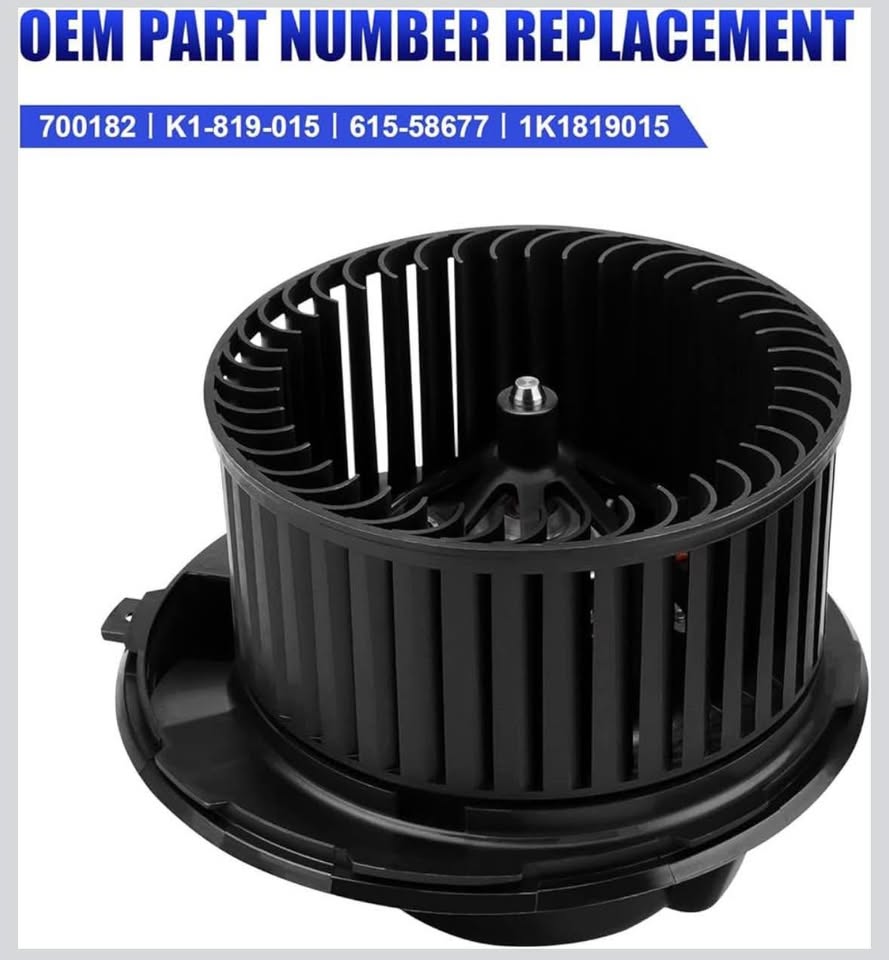 HVAC Blower Motor Fan for 2005–2014 VW Jetta, Passat, Golf & More