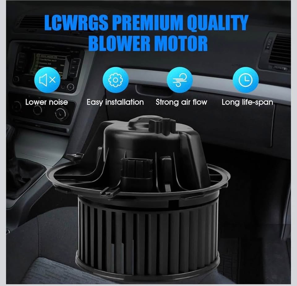 HVAC Blower Motor Fan for 2005–2014 VW Jetta, Passat, Golf & More