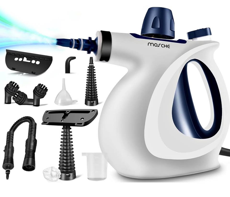 Handheld Steam Cleaner with 11 Accessories for Home & Multi-Surface Cleaning