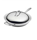 Tramontina 12” Tri-Ply Stainless Steel Induction Wok