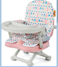 YOLEO Foldable Baby Booster Seat for Dining Table with Removable Tray