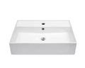 LORDEAR 24” Porcelain Vessel Sink White