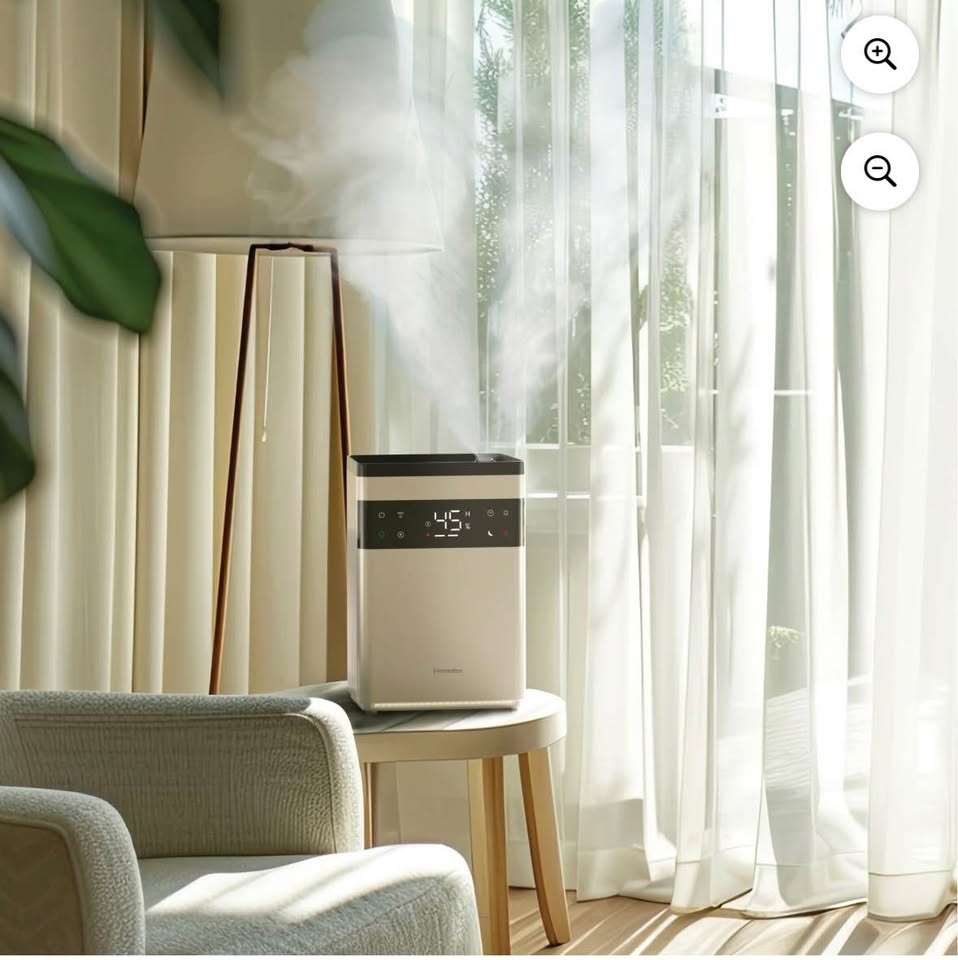 Homedics Premium Warm & Cool Mist Ultrasonic Topfill Humidifier, 58 Hour Runtime