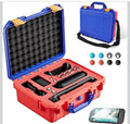 TanReginal Hard Carrying Case for Nintendo Switch 2 – All-in-One Portable Protective Case (Red-Blue)