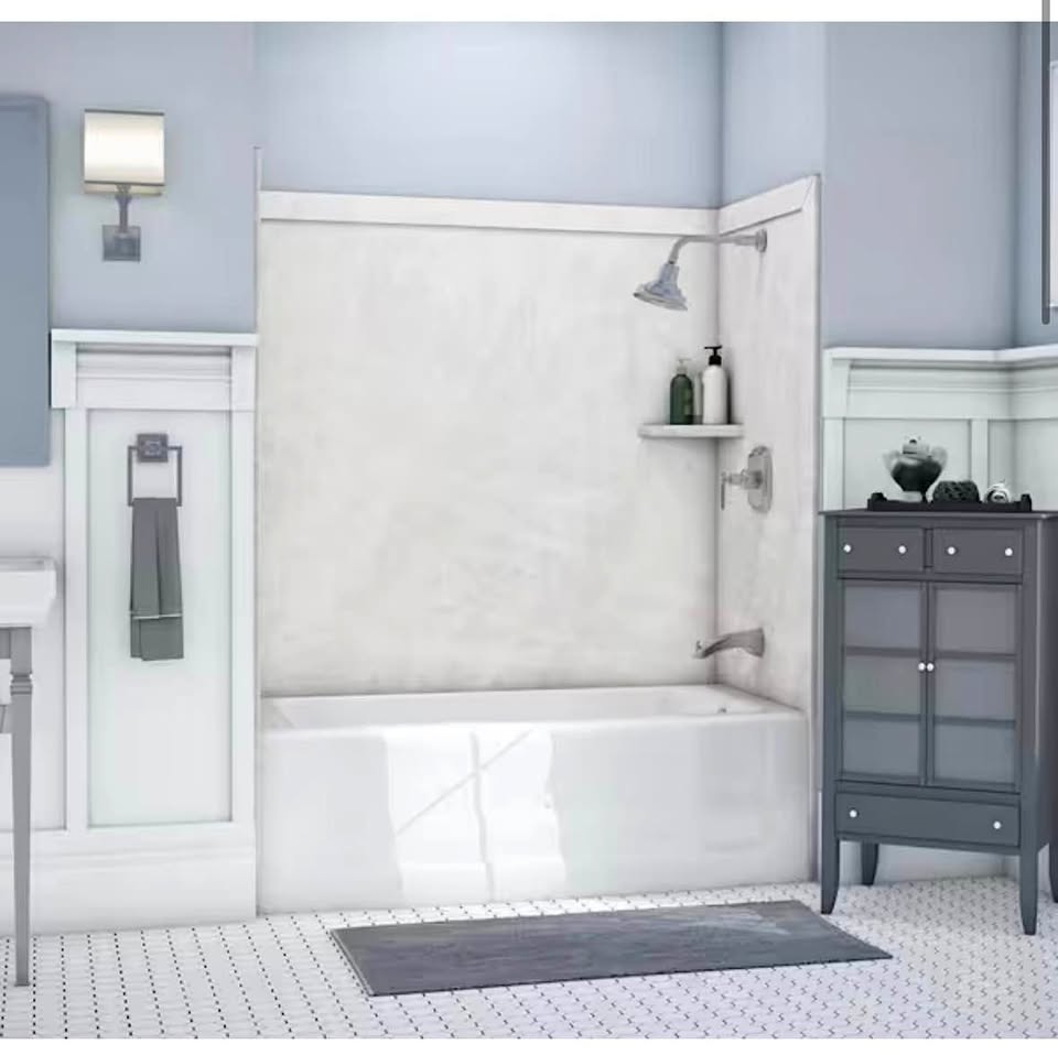 FlexStone Elite 32x60 Tub Surround Kit – Dune (9-Piece)