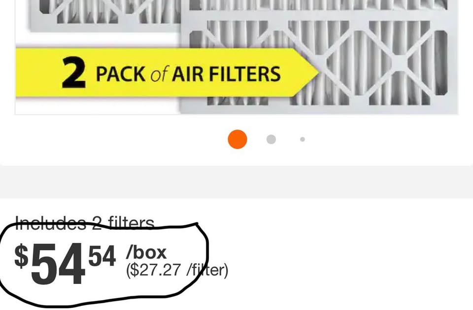 Nordic Pure 16x25x5 Furnace Air Filter MERV 10 (2-Pack)