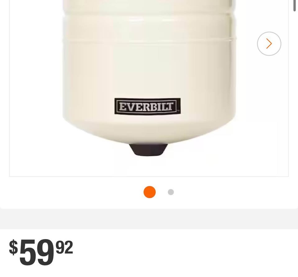 Everbilt 4.5 Gal Thermal Expansion Tank