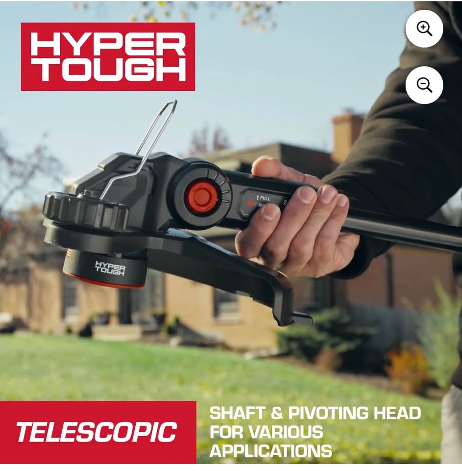 Hyper Tough 20V Cordless String Trimmer 12” (Battery Included)