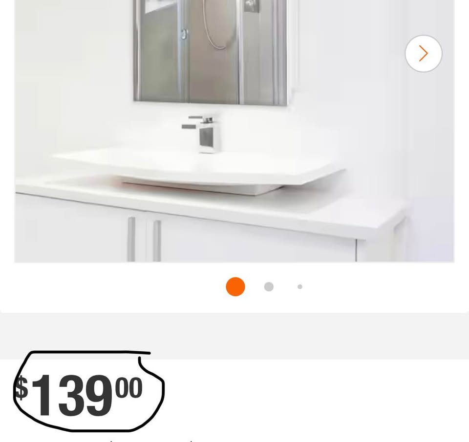 Glacier Bay 23.6” x 30” Medicine Cabinet w/ Mirror