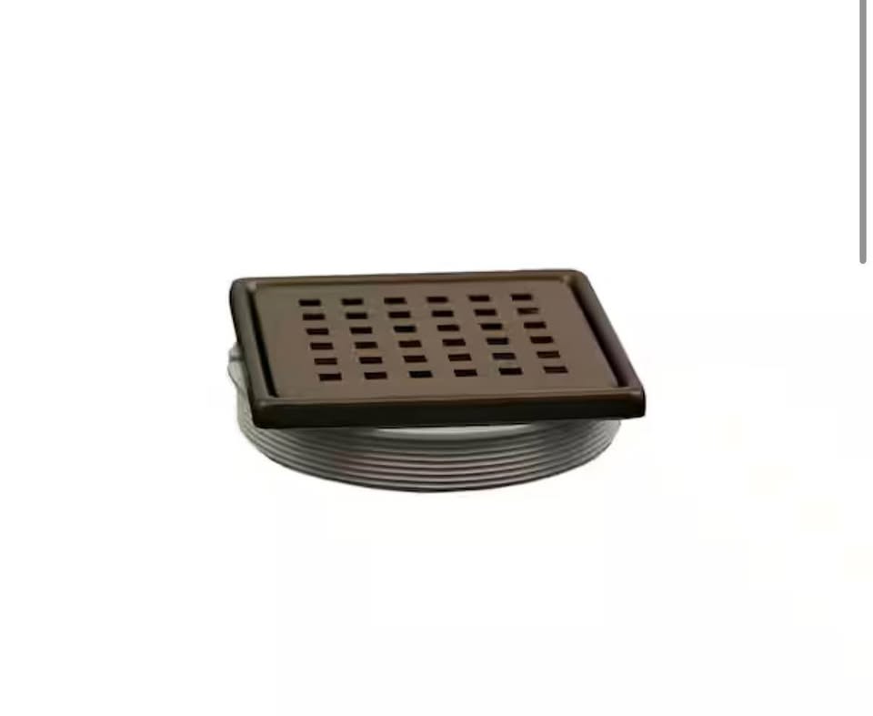 Everbilt 4” Square Shower Drain Grate