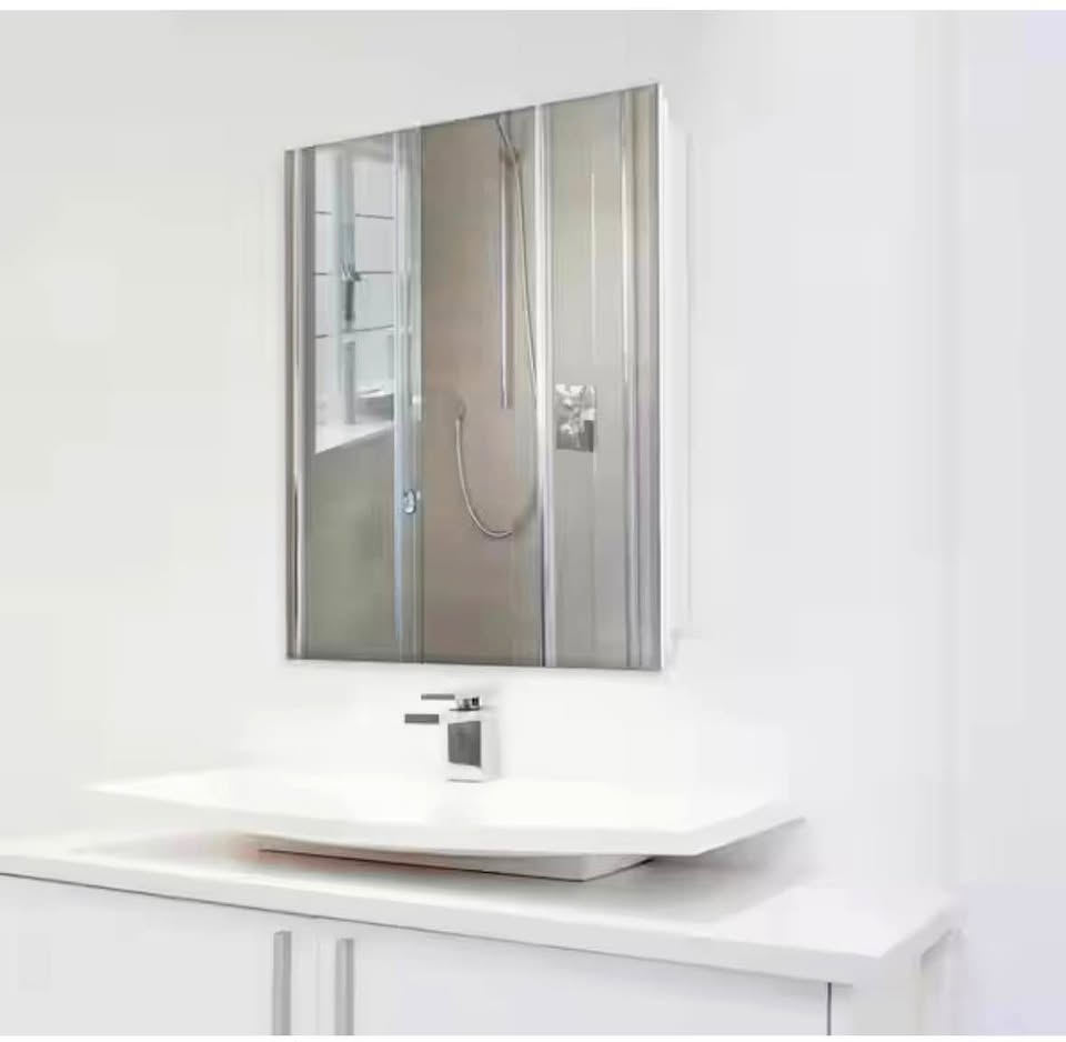 Glacier Bay 23.6” x 30” Medicine Cabinet w/ Mirror