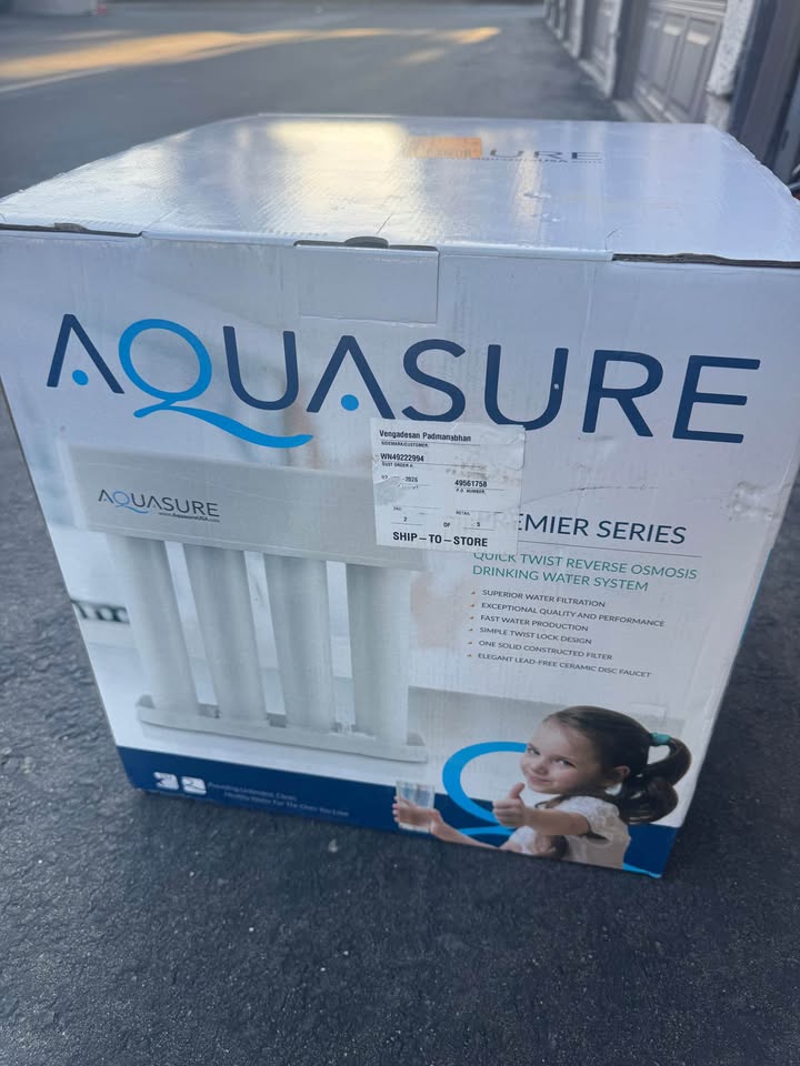 Premier Series 75 GPD RO Water Filter System w/ Chrome Faucet