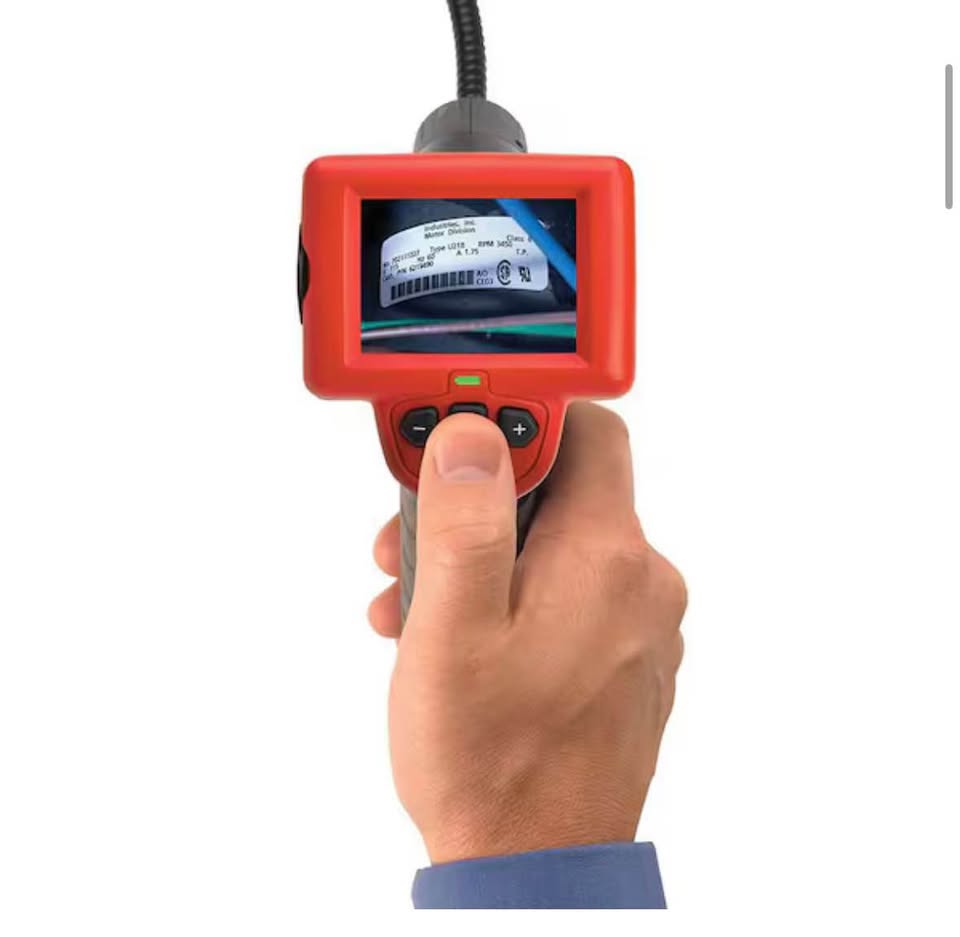 RIDGID CA-25 Micro Inspection Camera, 2.7” Display, 4 ft Cable