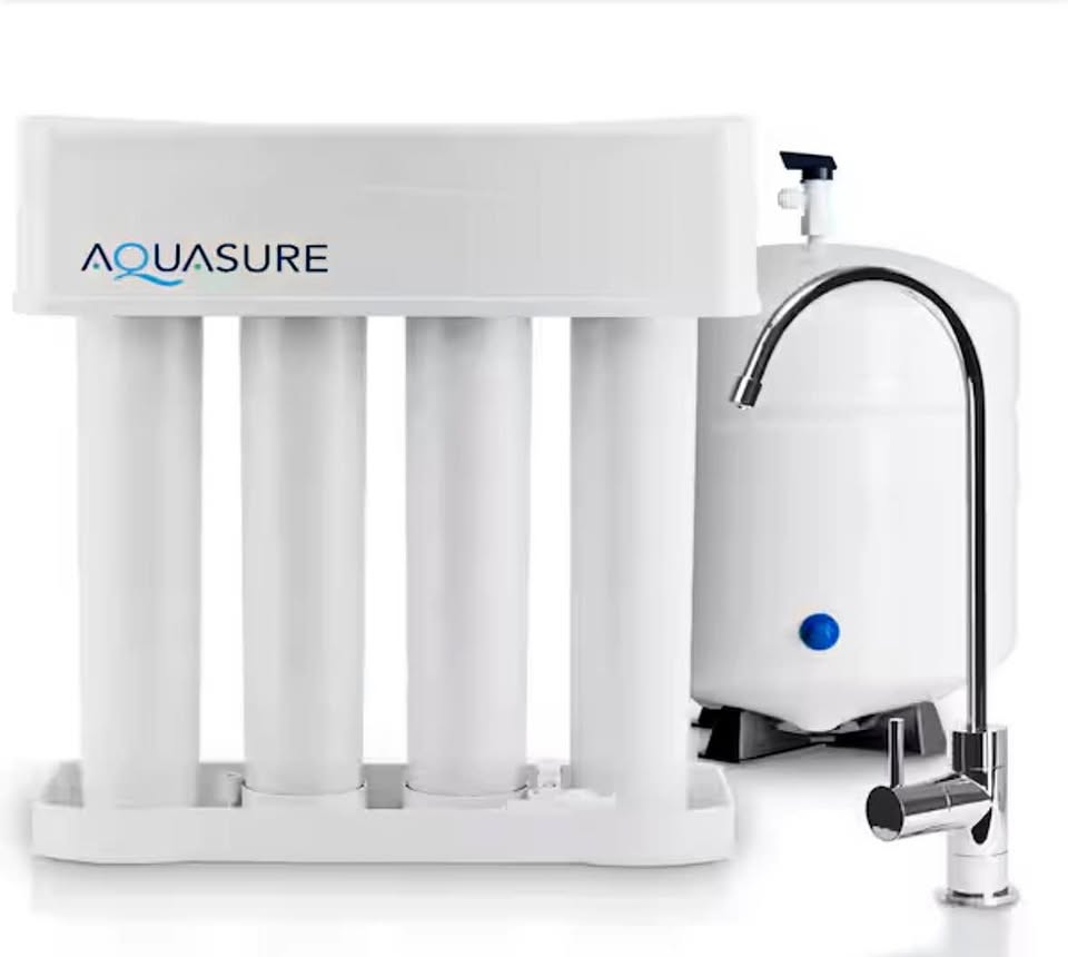 Premier Series 75 GPD RO Water Filter System w/ Chrome Faucet