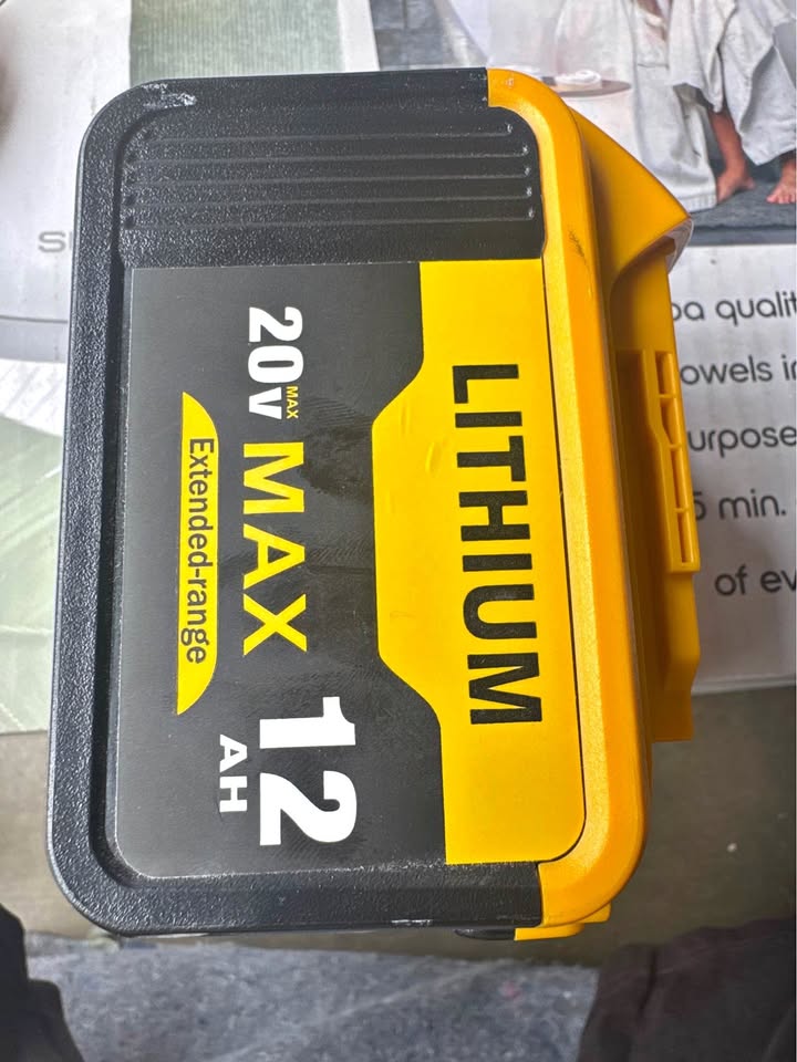20V MAX 12Ah Li-Ion Replacement Battery DCB200 Extended Range
