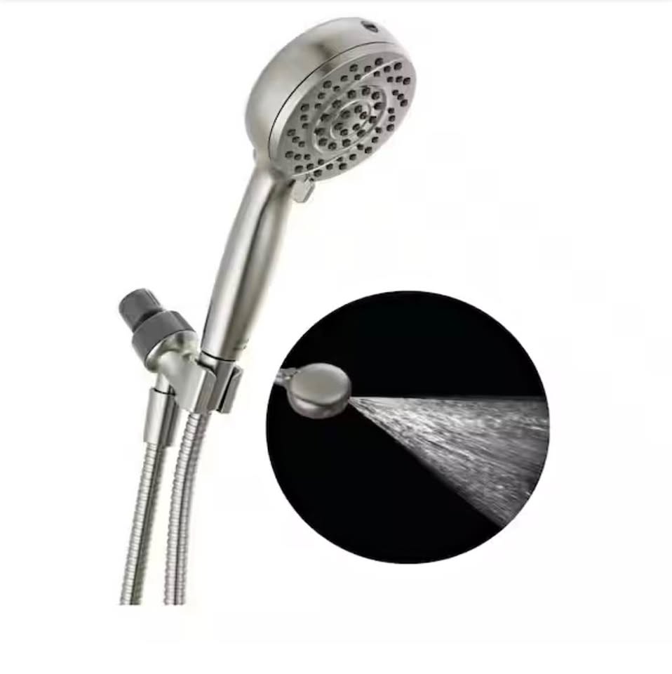 Delta ProClean 6-Spray Handheld Shower Head Brushed Nickel 1.75 GPM