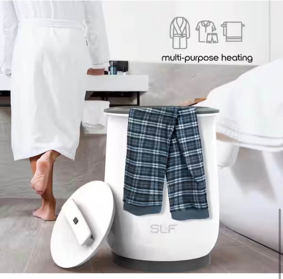 20L WHITE AC POWERED BUCKET TOWEL WARMER TW100