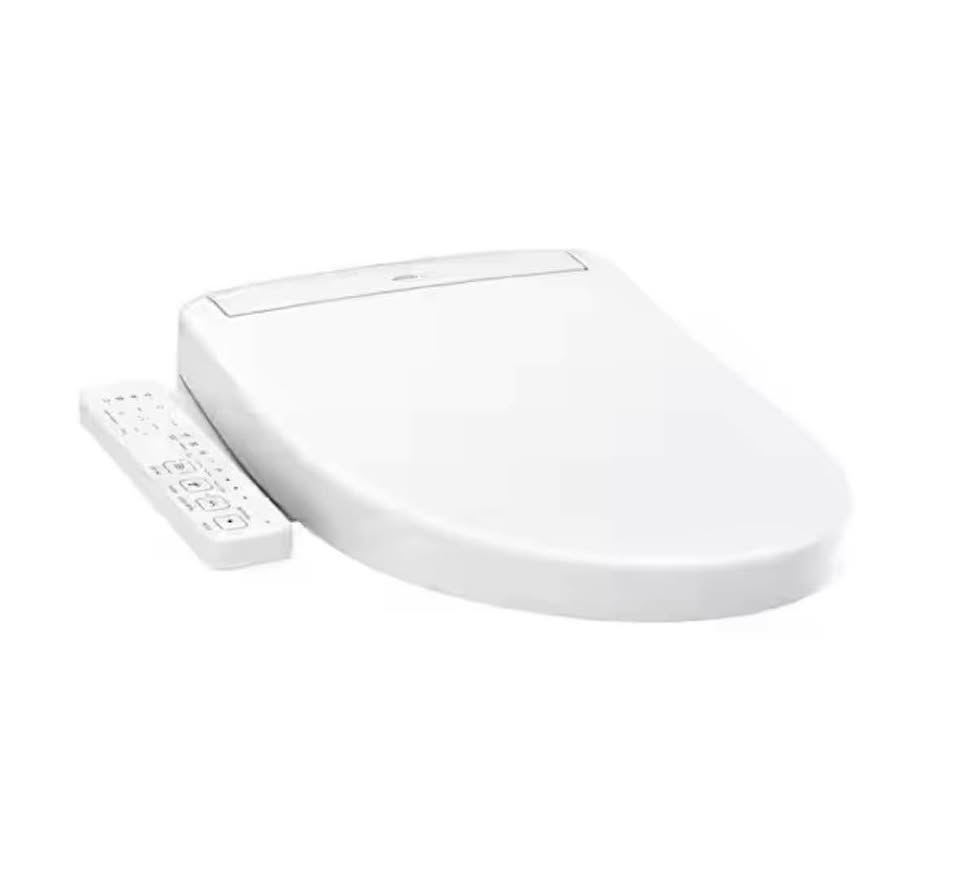 Shop TOTO S2 Washlet Electric Heated Bidet Seat for Elongated Toilet in Cotton White