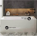 Swiss Madison Claire 60” Right-Hand Drain Acrylic Alcove Bathtub White