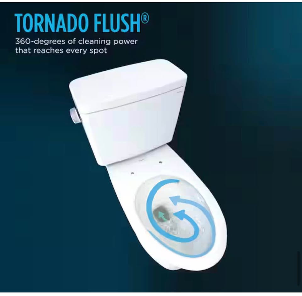 TOTO Drake 2-Piece Elongated Toilet