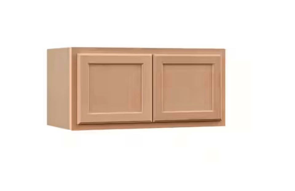 Hampton Bay 30” x 12” x 15” Recessed Panel Wall Bridge Kitchen Cabinet