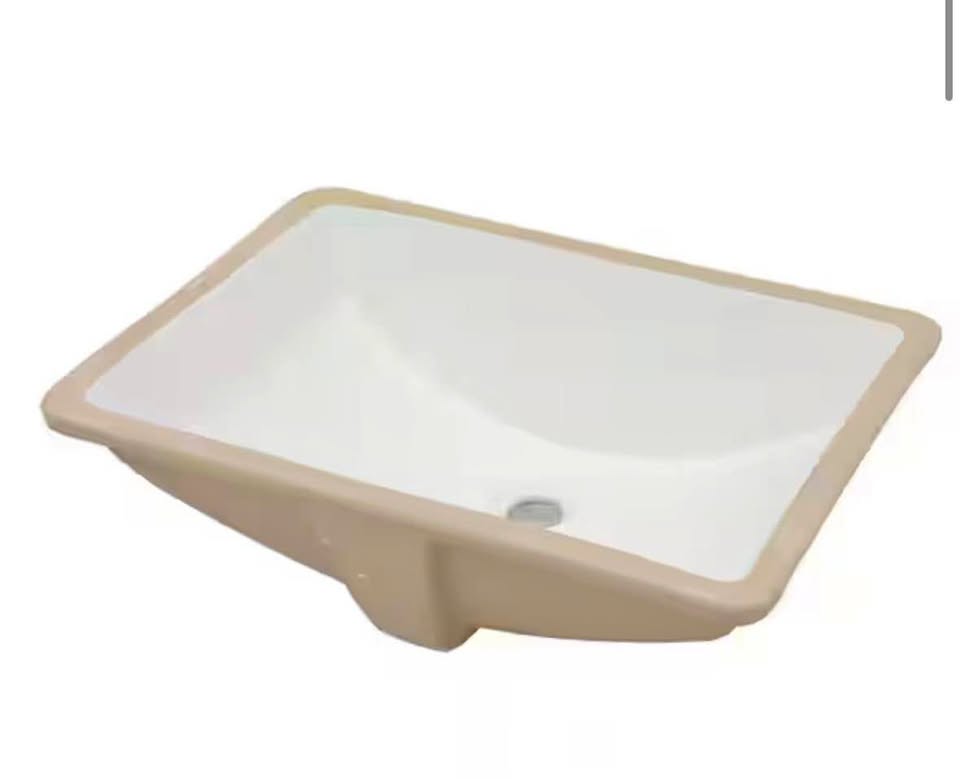 Undermount Rectangular Bathroom Sink