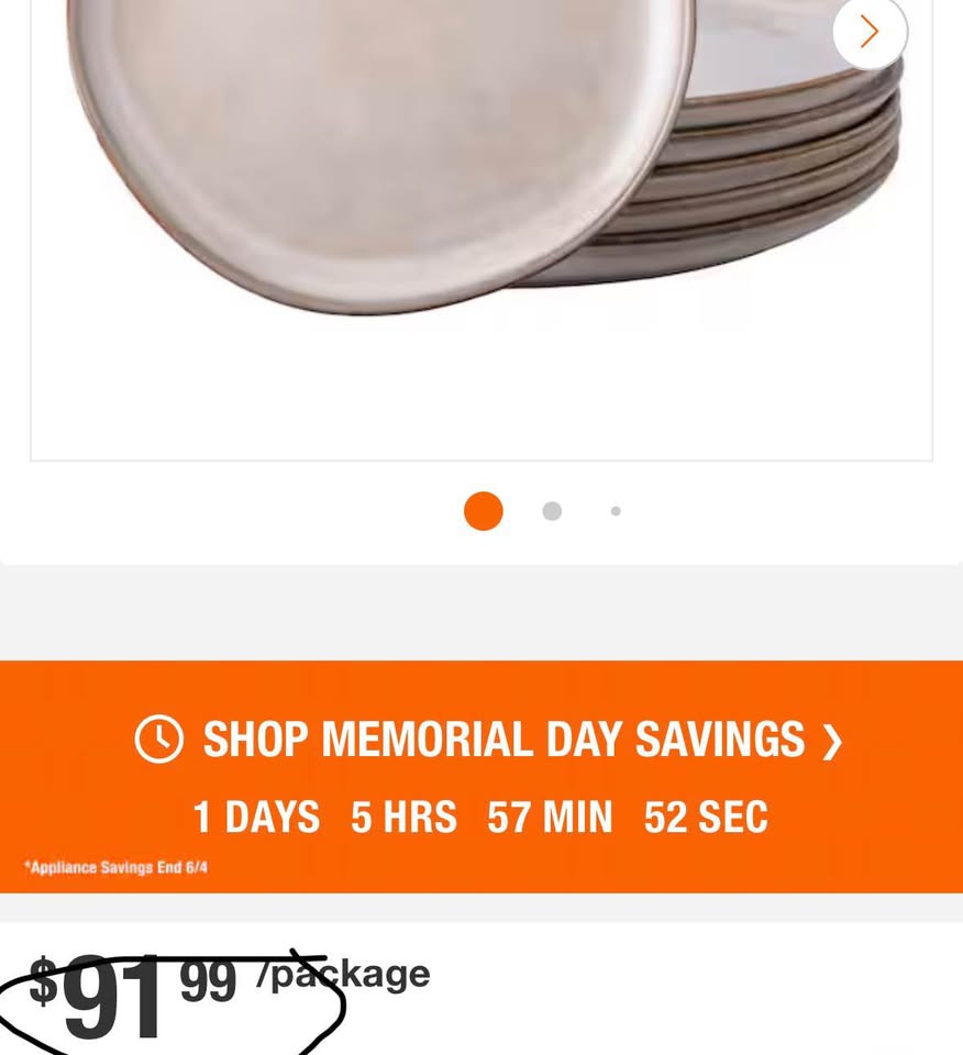 Numhew Cappuccino Reactive Glaze Stoneware Plates Set of 6