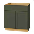 Hampton Bay 30” Fern Green Ready-to-Assemble Sink Base Cabinet